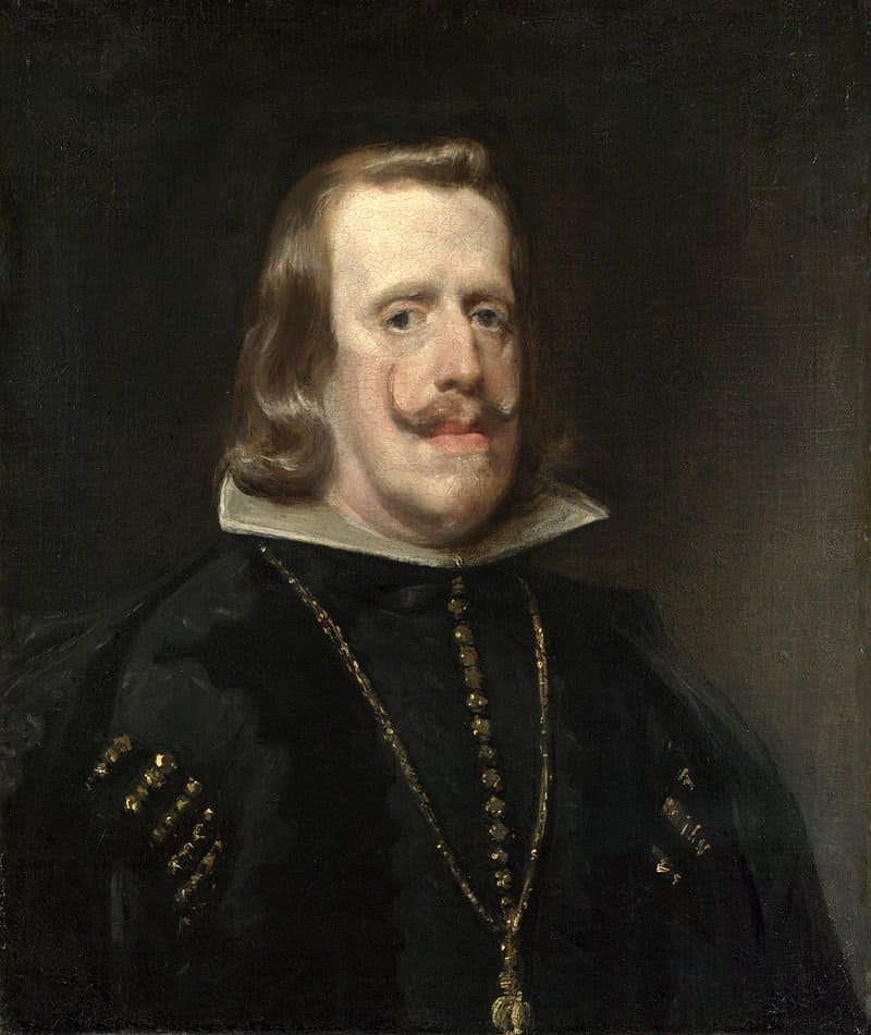 El rey Felipe IV de España dali bigote