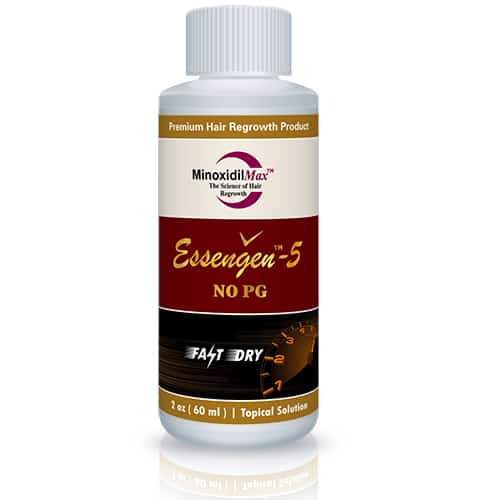 Essengen-5 No PG Minoxidil de secado rápido