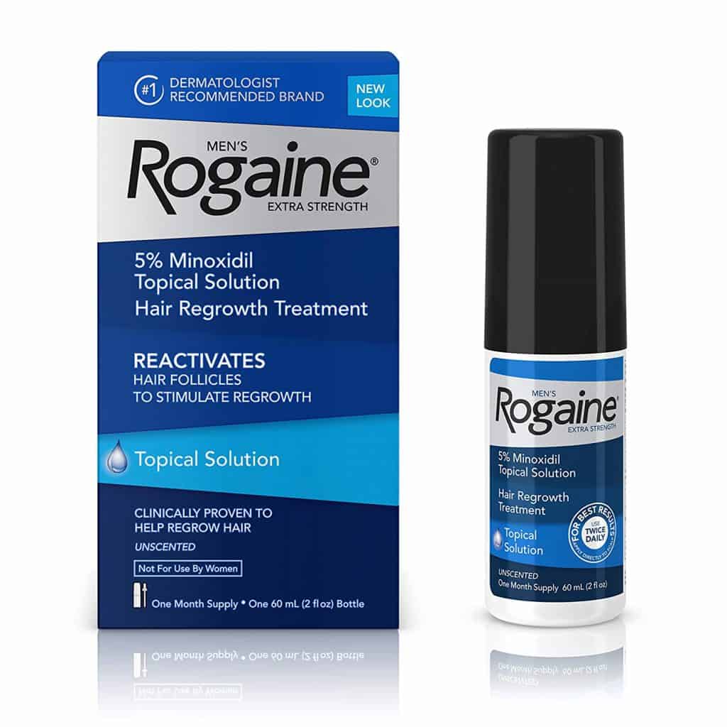 Men's Rogaine Extra Strength 5% Minoxidil Solución Tópica