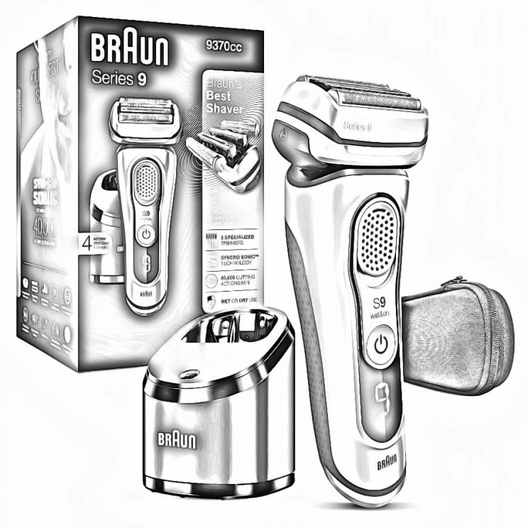 Maquinilla de afeitar eléctrica para hombres Braun Series 3 ProSkin 3040s-min