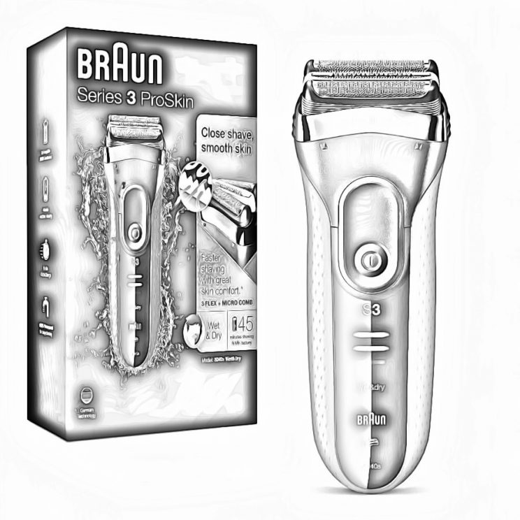 Maquinilla de afeitar eléctrica Braun Series 9 9290CC para hombres-min
