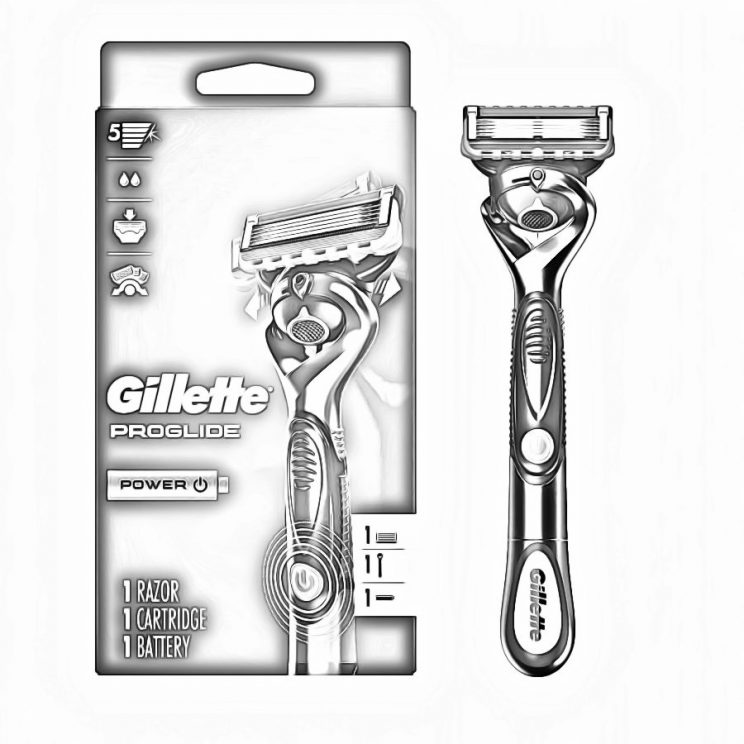 Maquinilla de afeitar para hombre Gillette Fusion5 Proglide-min