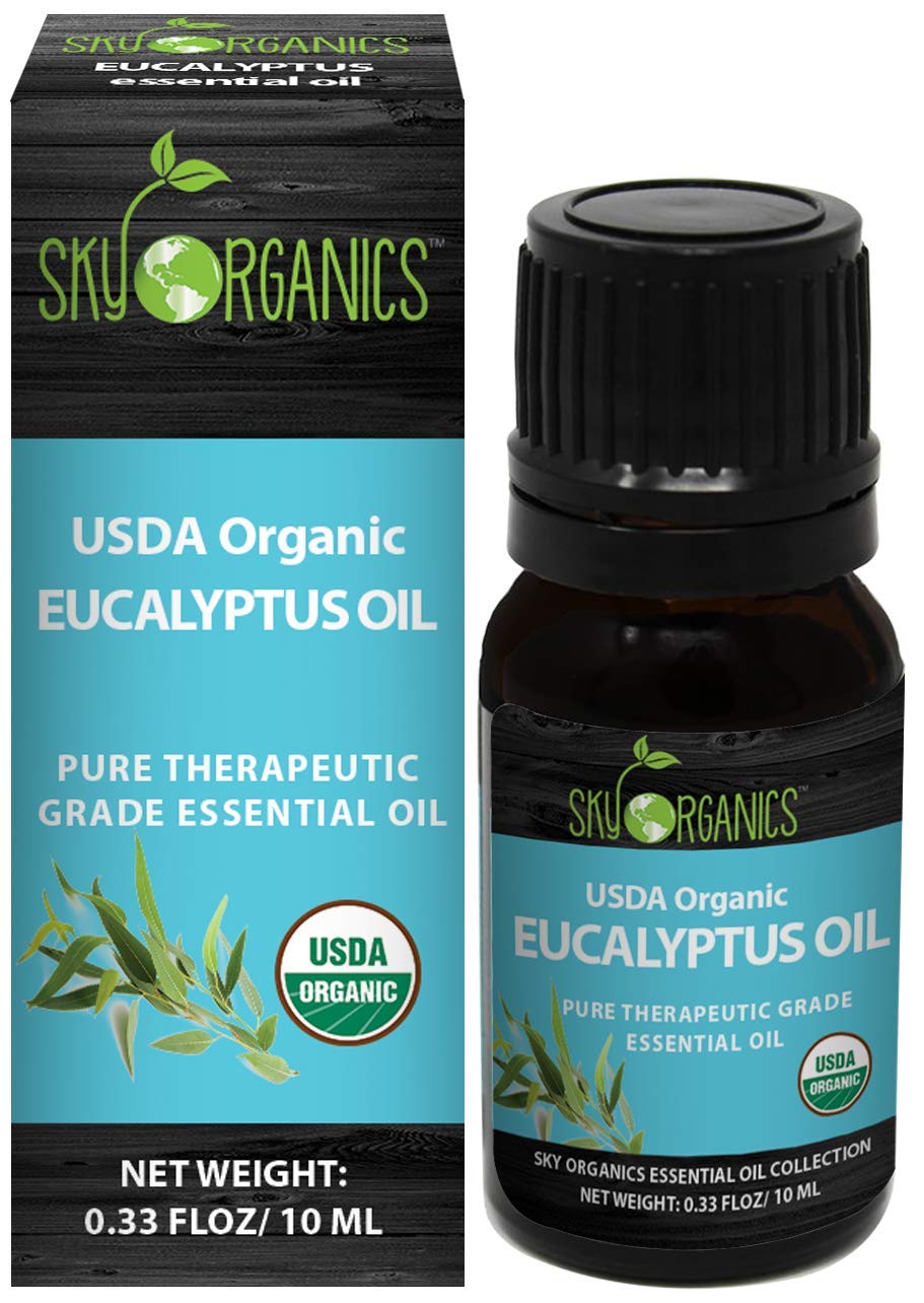 Aceite de eucalipto orgánico USDA de Skyorganics