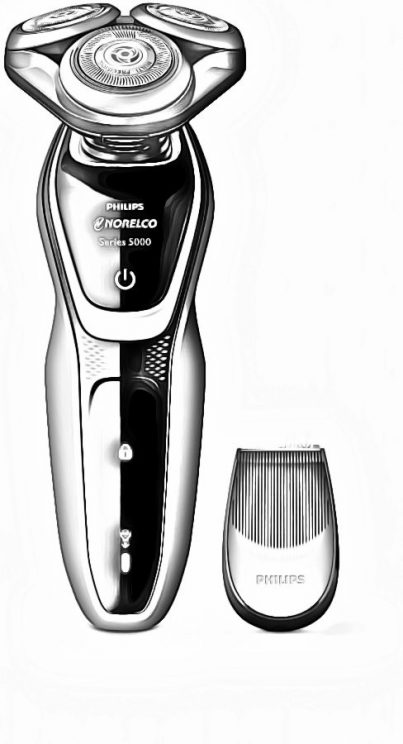 Afeitadora eléctrica Philips Norelco 5100 en seco y húmedo